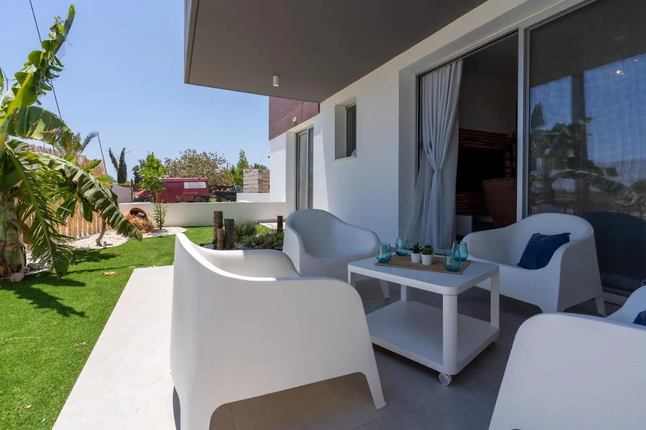 公寓 Lemon Tree 1-Br Apt In Livadia 拉纳卡