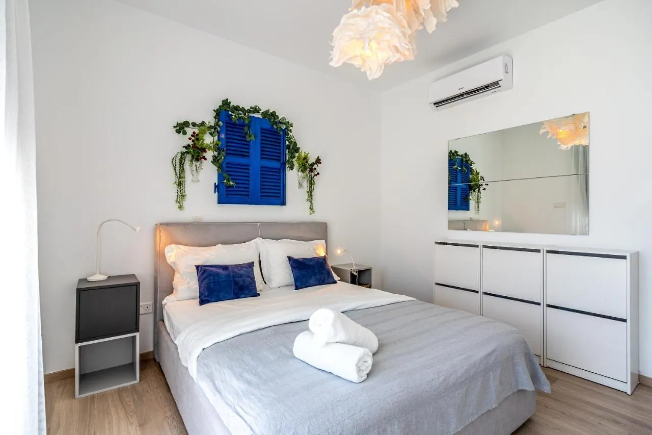 公寓 Lemon Tree 1-Br Apt In Livadia 拉纳卡